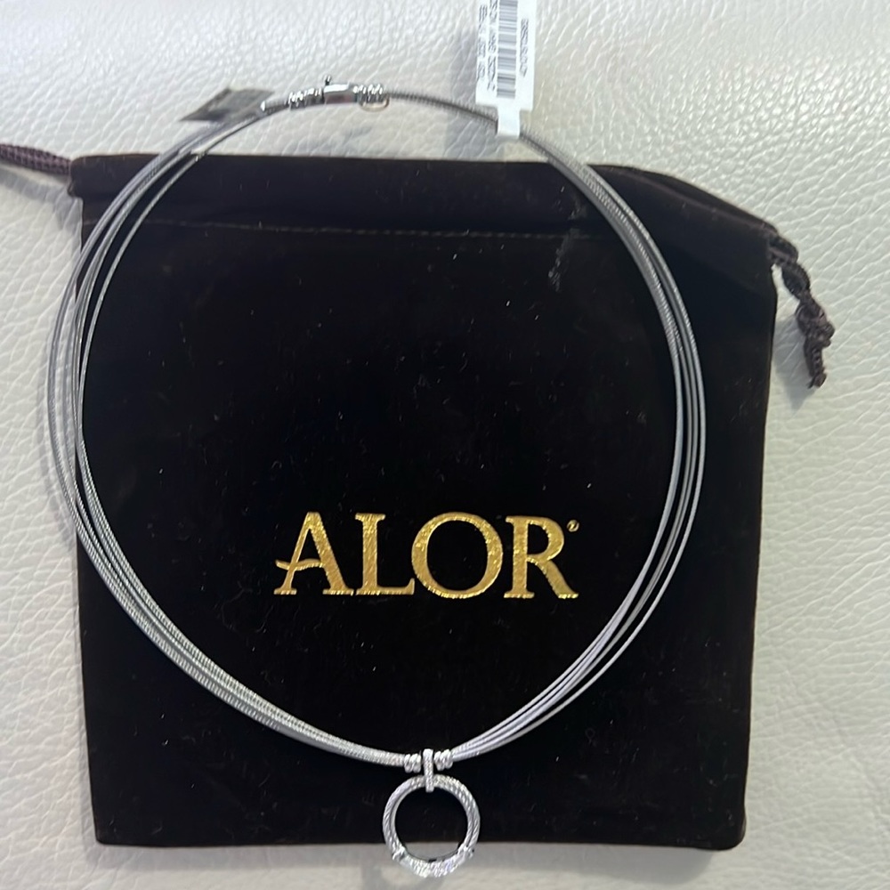 Brand new Alor diamond necklace